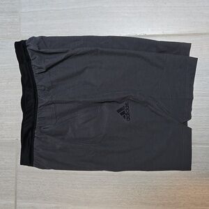 Adidas Men's Axis Woven Aeroready Logo 3.0 HJ7976, Size Large Dark Gray